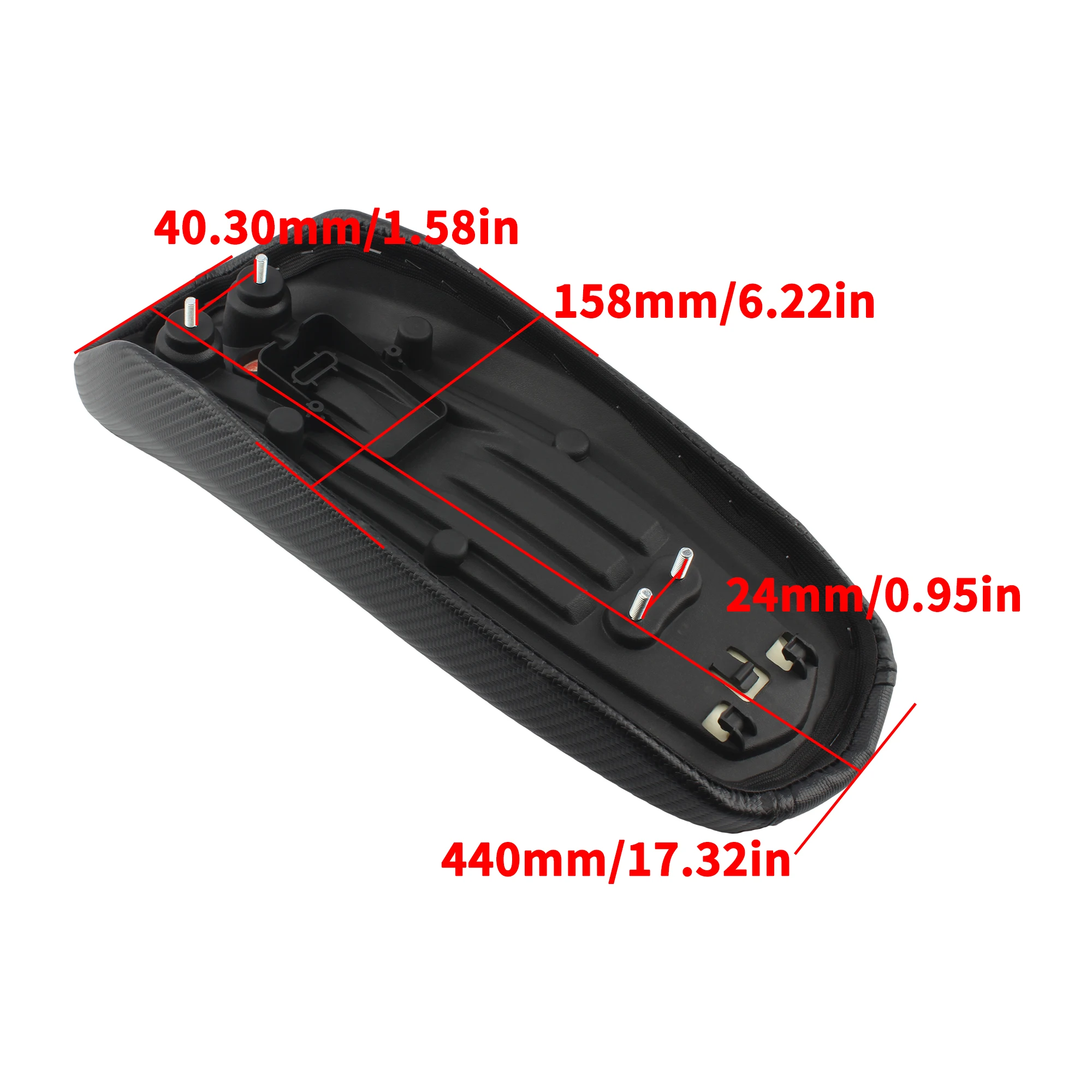 Electric Dirt Bike Motorcycle Rear Seat Leather Waterproof Cushion For Sur Ron Sur-Ron Surron Light Bee X S Replacement Parts thumbnail 2