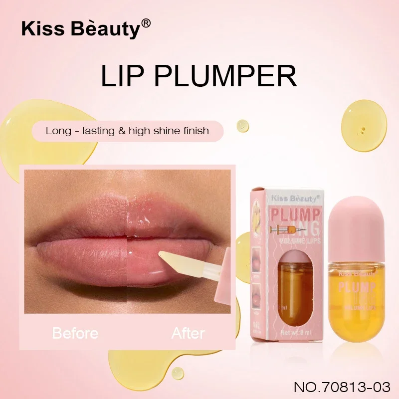 Long Lasting Lip Plumper Oil Instant Volumising Enhancer Lip Serum Collagen Lips Volume Lipgloss Sexy Cosmetic Volume Increases thumbnail 6