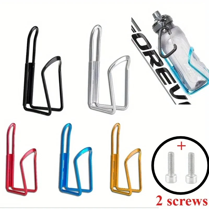 Bicycle Bottle Holder Bike Kettle Cage Alloy Mountain Bike Water Cup Holder Drink Bottle Bracket Cycling Accessories