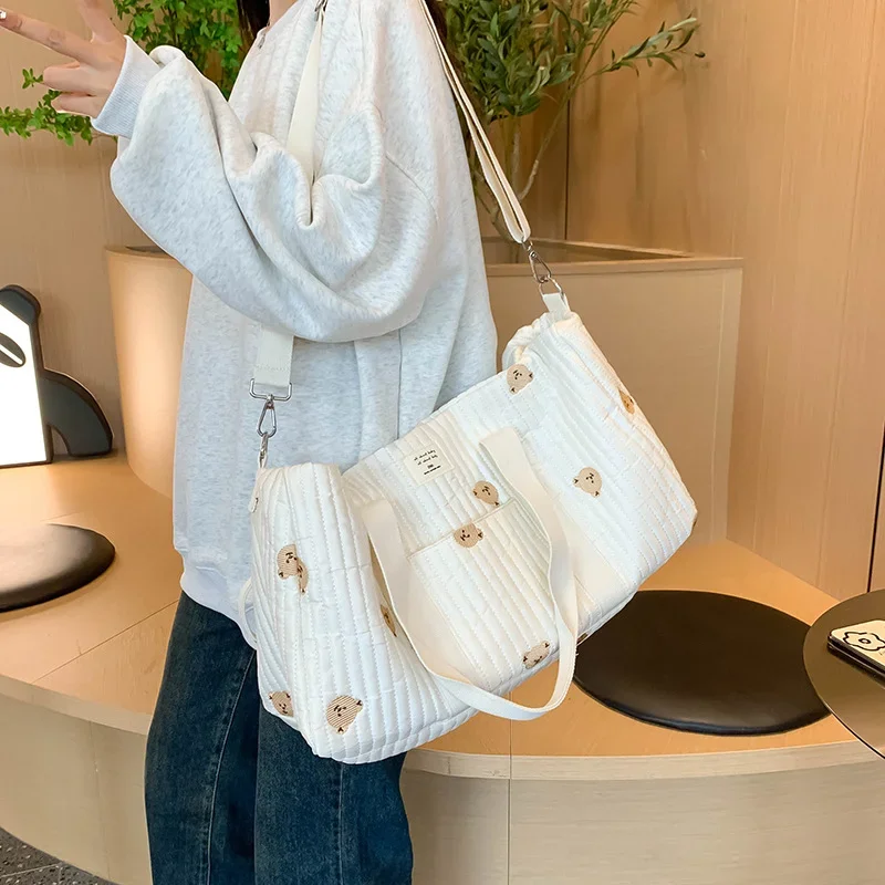 Large Mommy Bag Maternity Baby Diaper Storage Bag Large Capacity Baby Items Organizer Women Travel Bag Multi-functional Handbag thumbnail 4