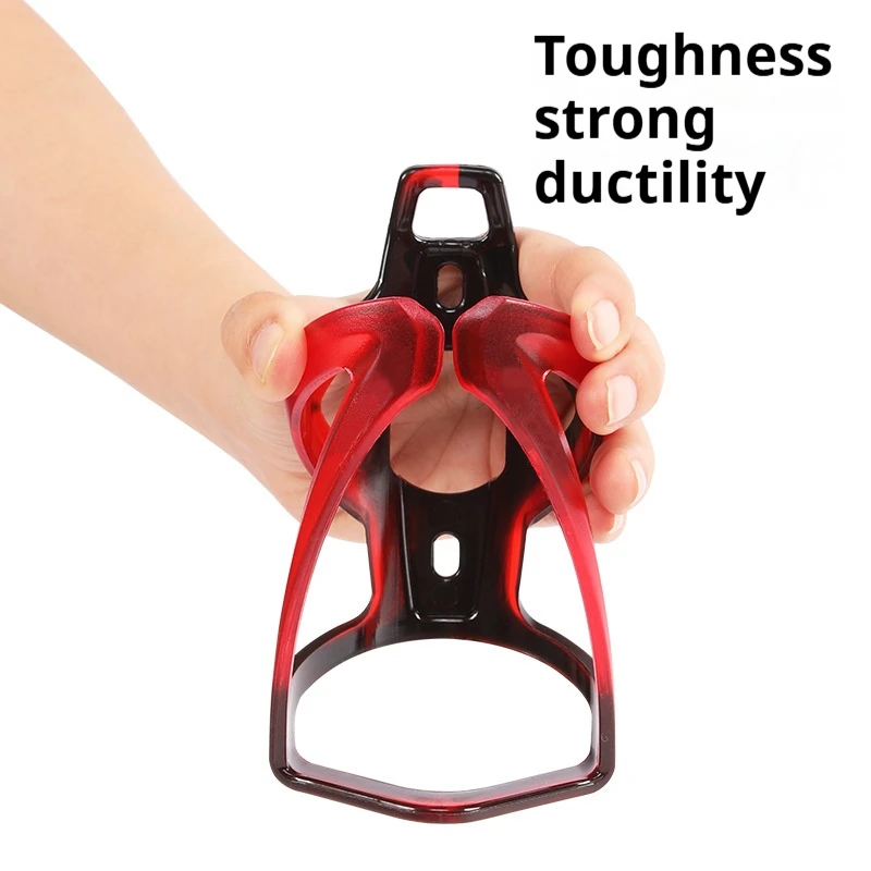 Mountain Bicycle Water Bottle Holder Gradually Changing Color Water Bottle Holder  PC Waterproof Bike Kettle Rack thumbnail 2