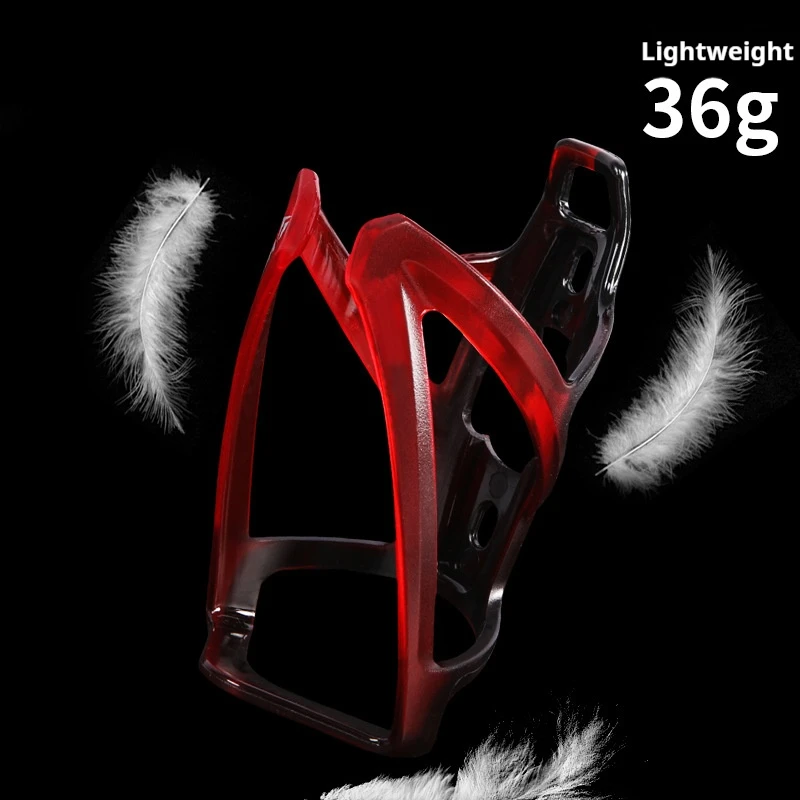 Mountain Bicycle Water Bottle Holder Gradually Changing Color Water Bottle Holder  PC Waterproof Bike Kettle Rack thumbnail 3