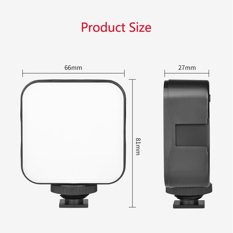 STTKGZD Led Lights Photography Lamp Live Broadcast Pocket RGB Light For Video Shooting Beauty Fill Cameras Professional Selfie thumbnail 6
