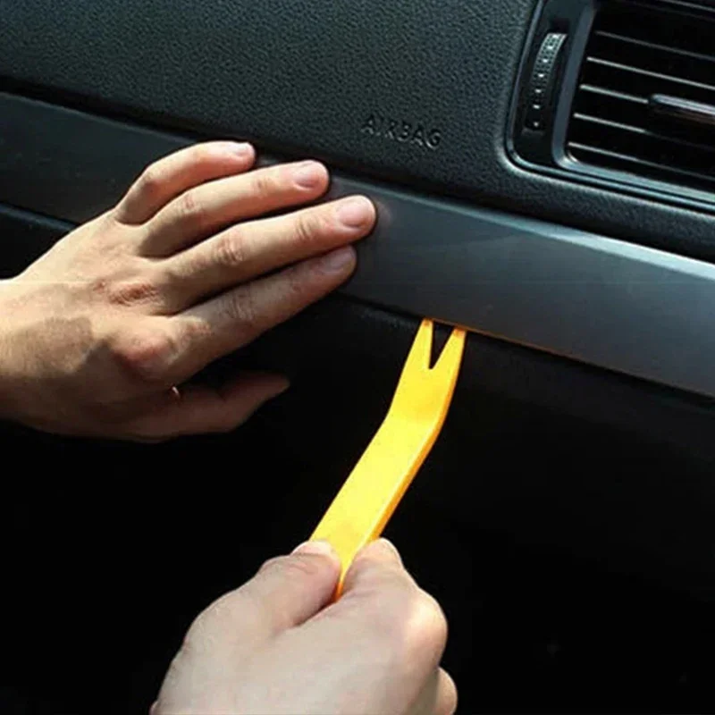 Plastic Auto Dismantle Tools Kit Car Radio Door Clip Panel Trim Dash Audio Removal Installer Pry Kit Refit Set Repair Tools thumbnail 4