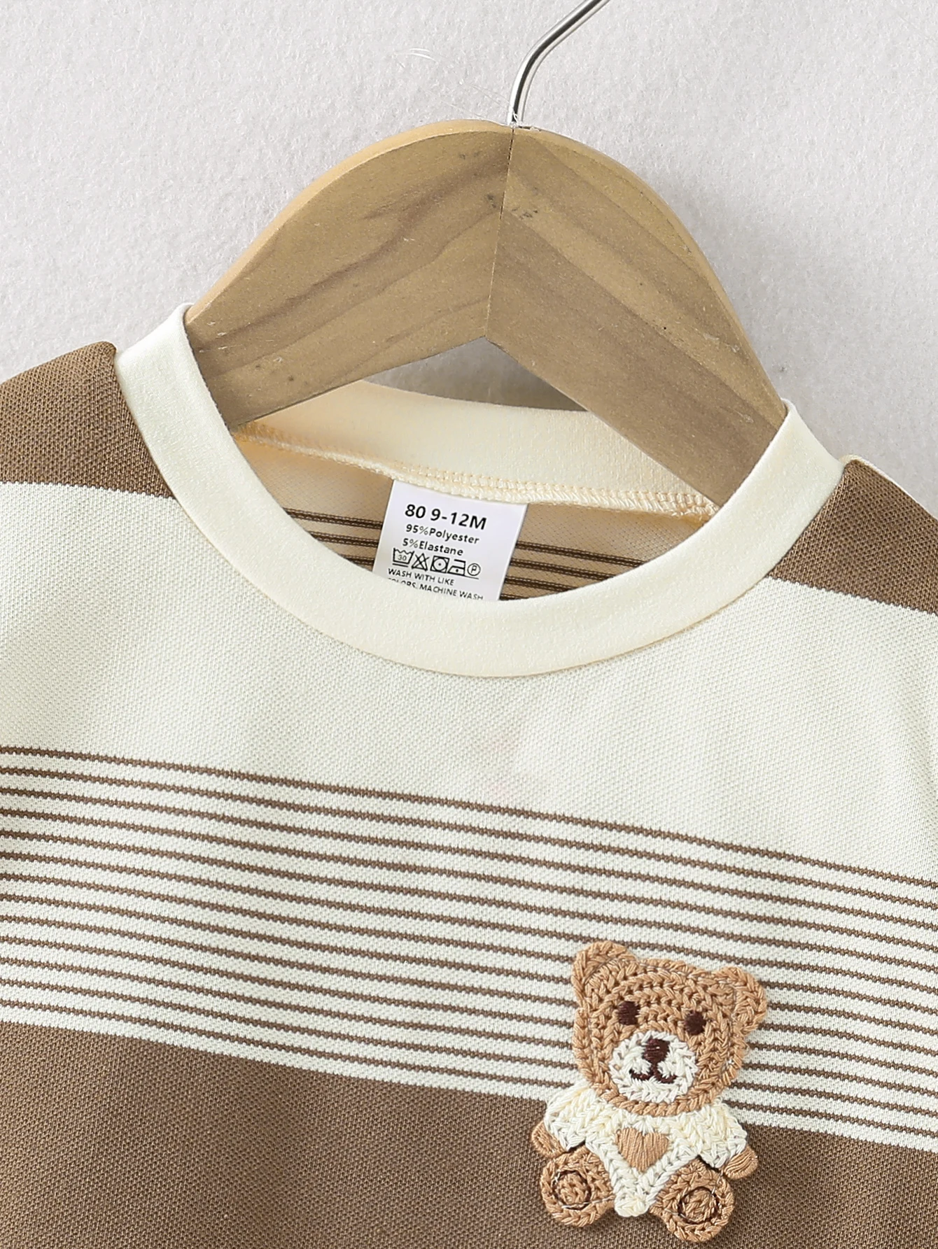 2025 New Baby Summer Cool Breathable Knit Round Neck T-Shirt + Shorts 2-Piece Set Outfit for Boys Girls Infant Toddler Clothing thumbnail 3