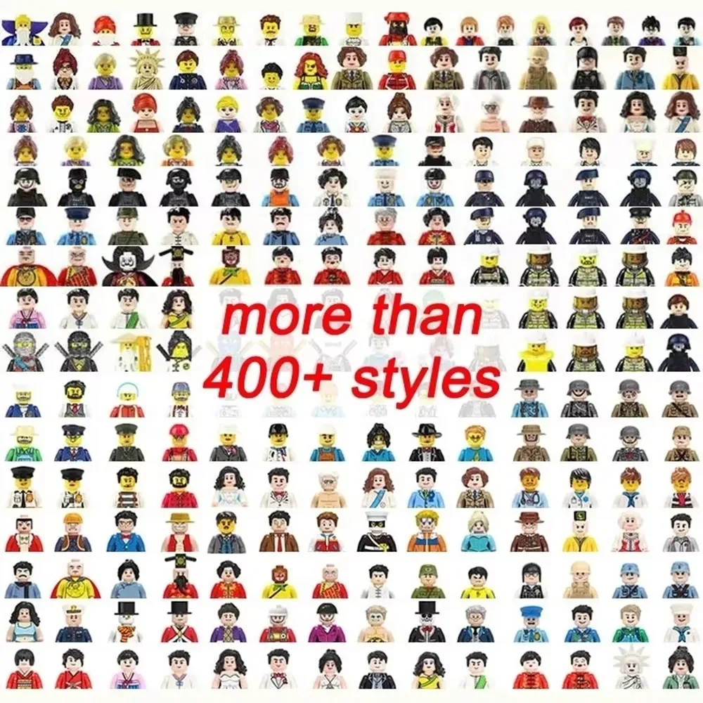 Person Series Professional Building Blocks Mini Figure 3D Children DIY Toys Boys and Girls Children Christmas Gift Classic JM227 thumbnail 3