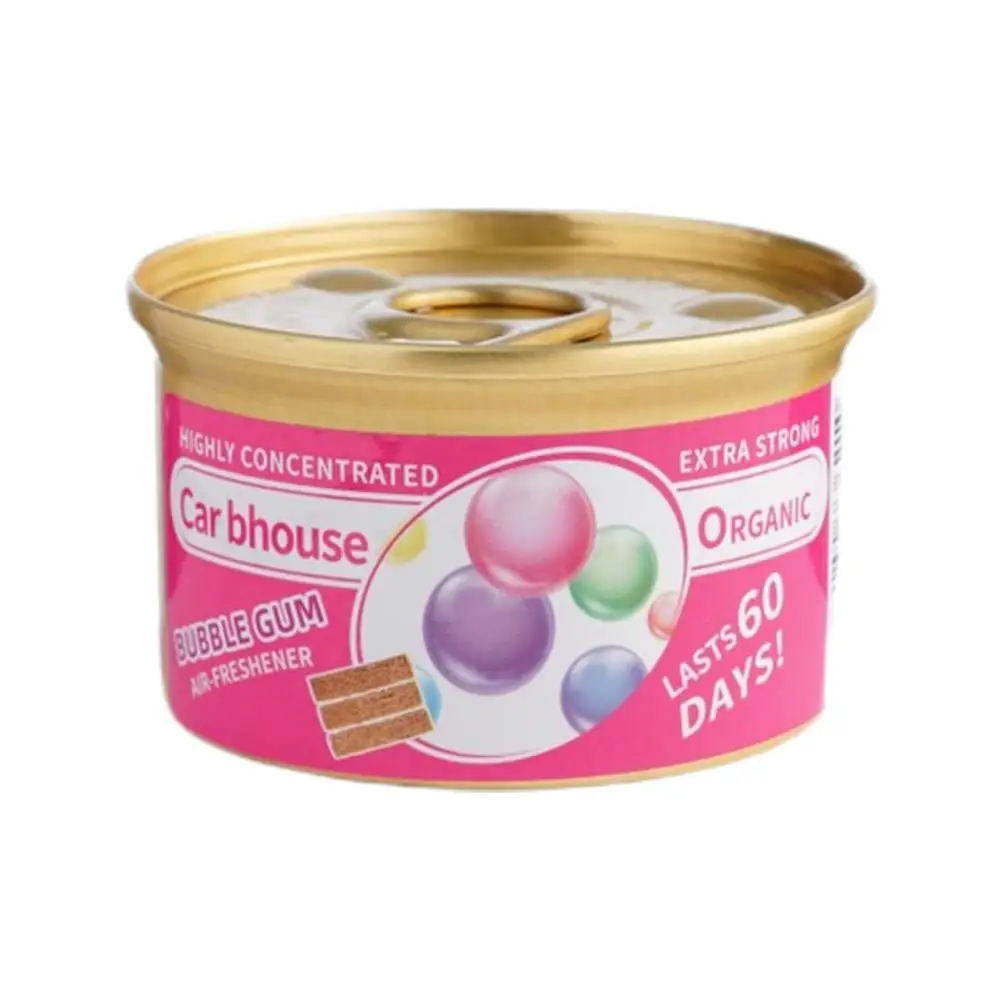 Car Air Freshener Bubble Gum Scent Organic Cans Odor Eliminator Essential Long-Lasting Strong Fragrance For Auto Home Closet thumbnail 4