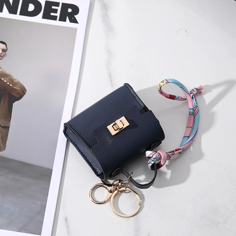 Light Luxury High-end Coin Purses Fashionable Exquisite Bag Accessories New Silk Scarf Bracelet Portable Mini Keychain Pendants thumbnail 3