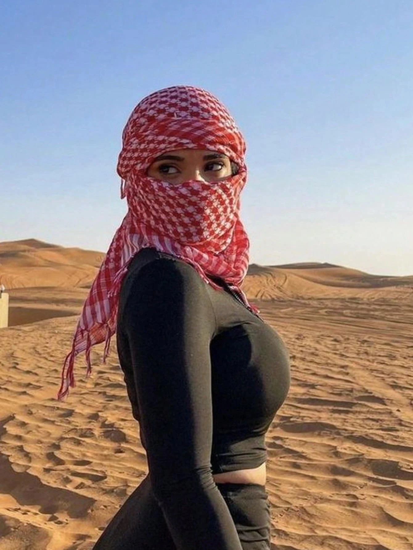 Desert Square Headscarf Arabic Sun Protection Windproof Unisex Tassel Shawl Scarf Abaya Accessories Hijab Women Veil Fashion thumbnail 4