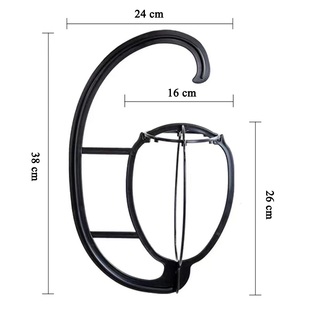 Multiple Wig Stand Holder Hanging Hair Extensions Wigs Accessories Organizer Storage Solution for Beauty Care thumbnail 3