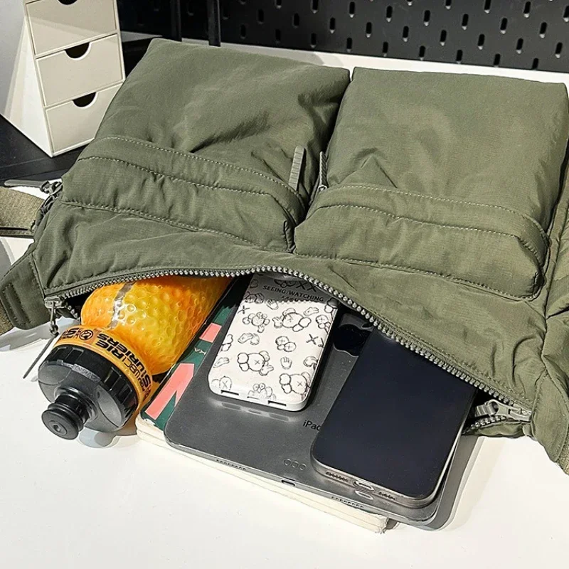 Casual Multi-pocket Messenger Bags for Women Fashion Nylon Shoulder Bag Ladies Large Handbags Female Travel Shopping Tote Purse thumbnail 5