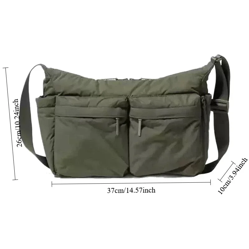 Casual Multi-pocket Messenger Bags for Women Fashion Nylon Shoulder Bag Ladies Large Handbags Female Travel Shopping Tote Purse thumbnail 6