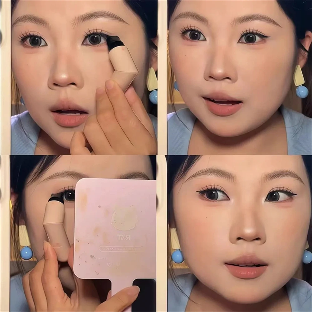 Waterproof Double-Wing Integrated Eyeliner Stamp - Sweat Proof & Long Lasting Easy to Use for Beginners Lazy Makeup Stencil thumbnail 6