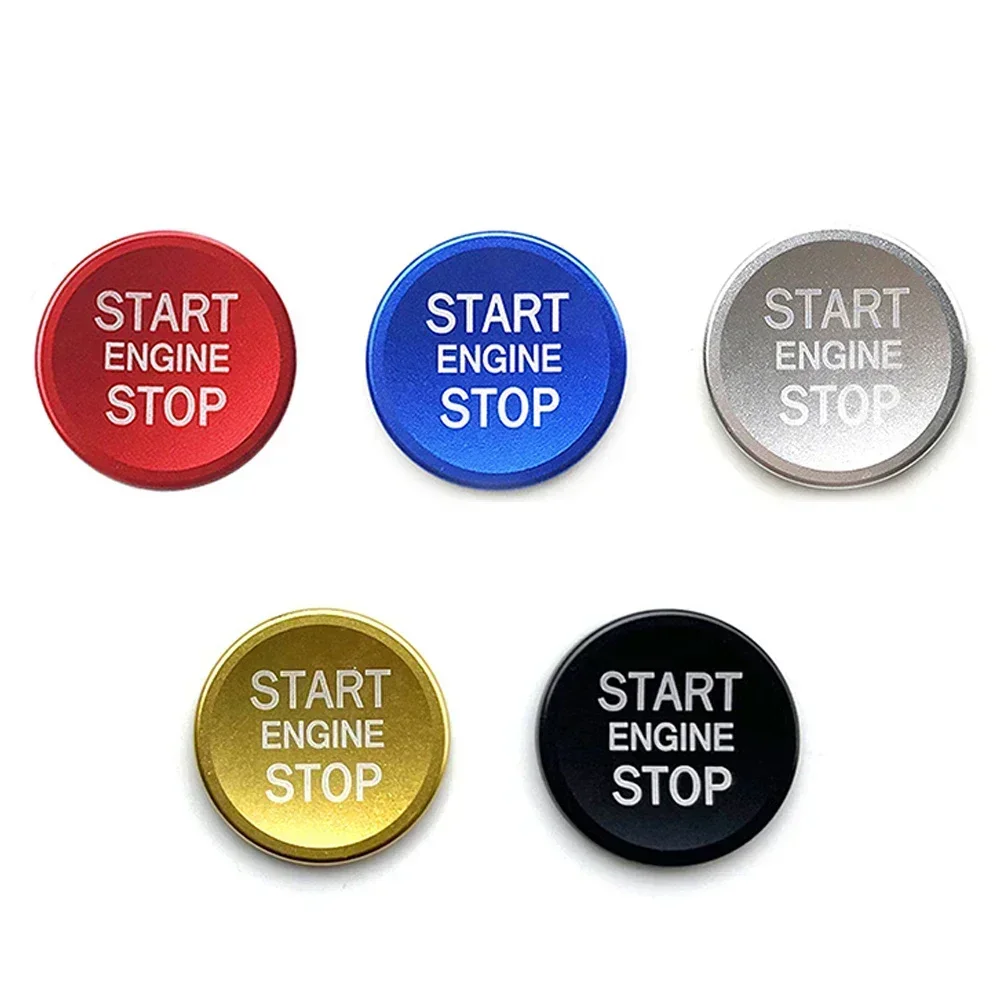 1/2Pcs Car Styling Sticker Ring Auto Engine Start Stop Button Cover Case for Audi A4 B8 B9 A5 A6 4f A7 C7 Q3 Q5 S3 Accessories thumbnail 6