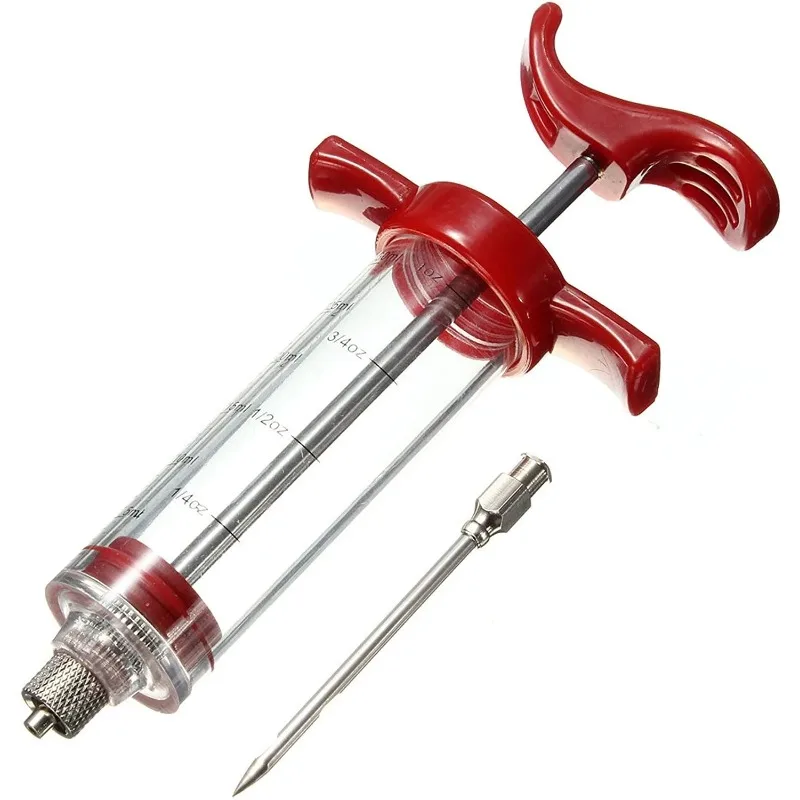 1PC Kitchen Seasoning Injector  Turkey Needle Marinade Injector  Kitchen Accessories  Grill Needle Party Supplies  BBQ Tools thumbnail 6