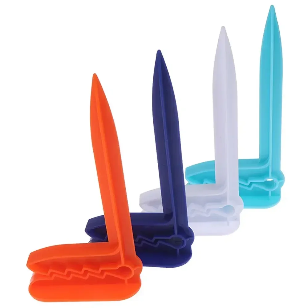 4Pcs Beach Towel Clips for Camping & Outdoor - Sandproof Mat Holder, Tent Clamps, Decorative Clothespins Set thumbnail 2