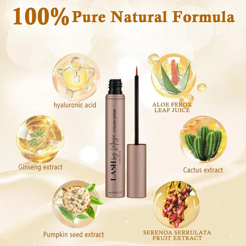 New Eyelash Growth Serum Liquid For Eyelashes Enhancerye Mascara Lengthening Thicker Treatment Dropship thumbnail 4