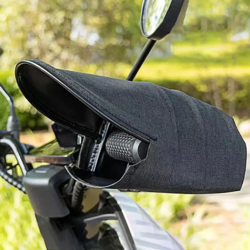 Motorcycles Handlebar Gloves For E-bike Motorcycles Outdoors Sun Protection Windproof Waterproof Handlebar Cover Accessories thumbnail 2