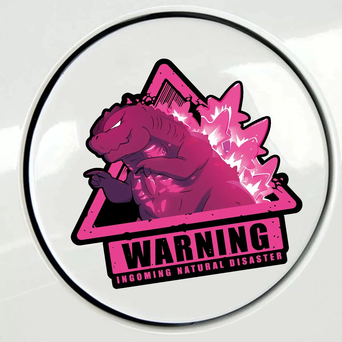 Dinosaur Monster Reflective Car Stickers Motorcycle Scooter Moto Bike Helmet Body Windshield Fuel Tank Vinyl Decals Accessories thumbnail 4