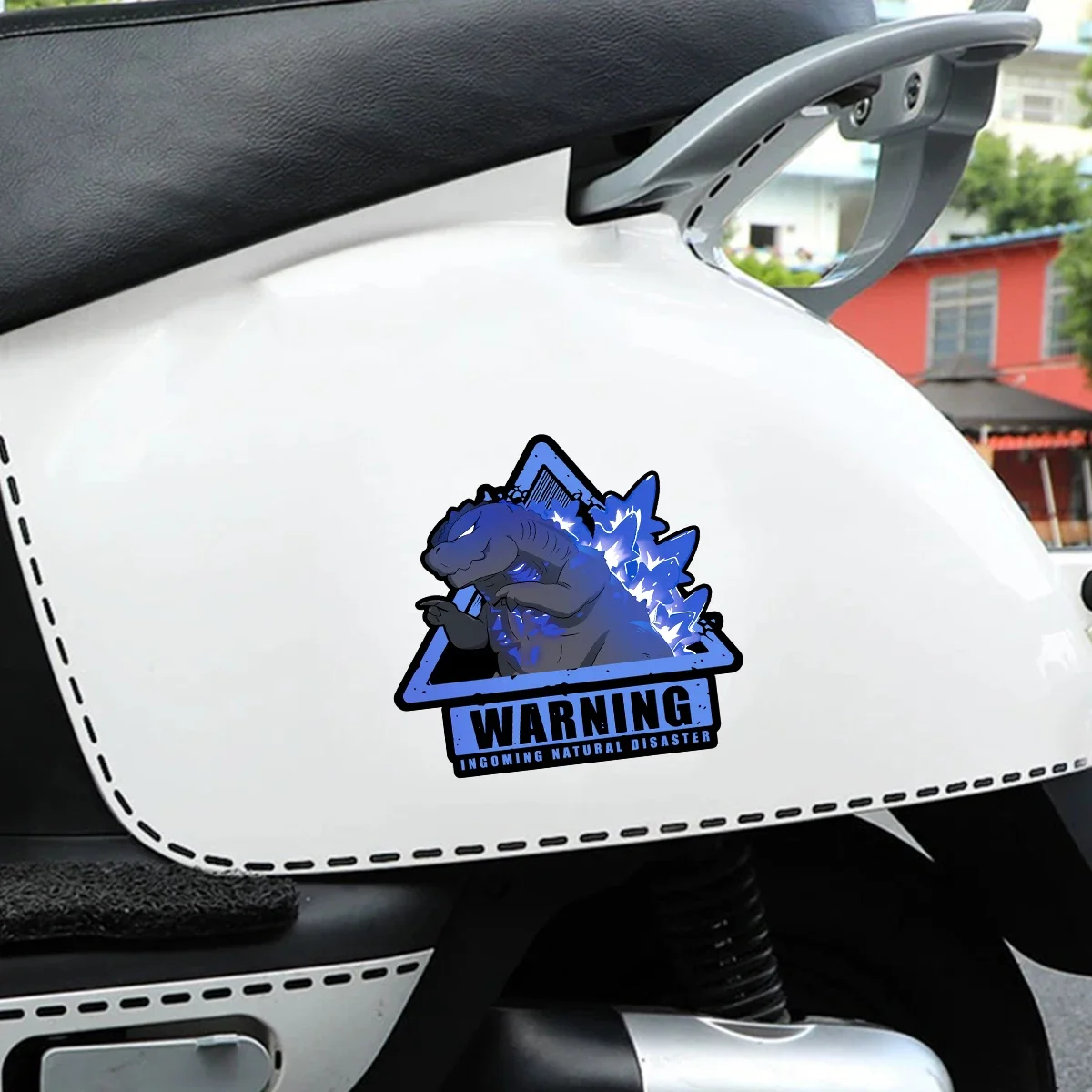 Dinosaur Monster Reflective Car Stickers Motorcycle Scooter Moto Bike Helmet Body Windshield Fuel Tank Vinyl Decals Accessories thumbnail 5