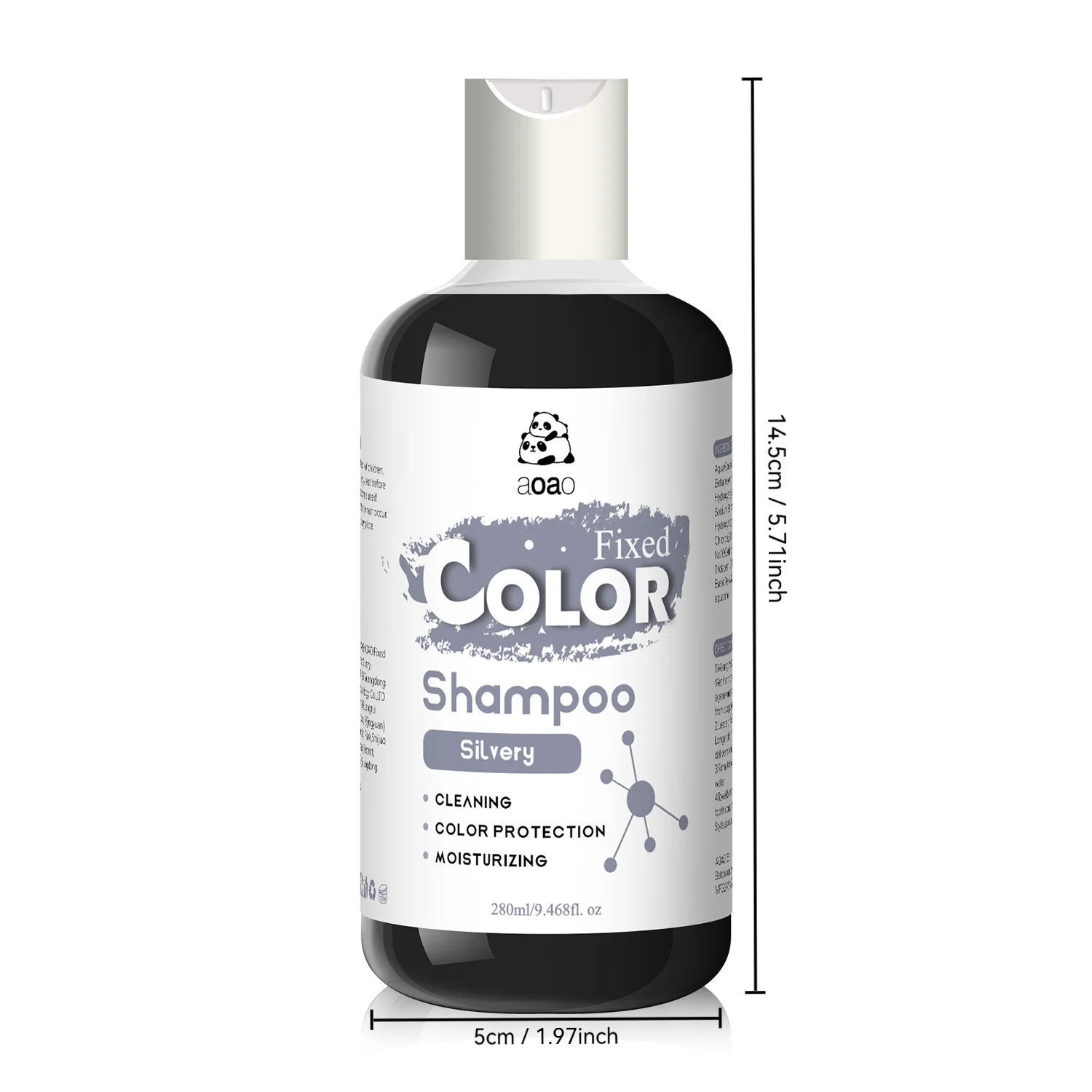 Silver color fixing shampoo cleansing hair color cleaning shampoo thumbnail 2