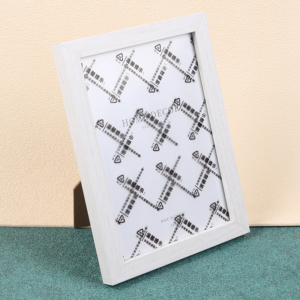 Wooden Photo Frame Simple Picture Frames Tabletop Display Wall Mount Home Decor Gift thumbnail 3