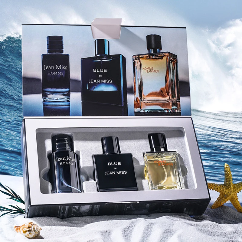 High Quality 90ml Men Perfume Hombre Gift Box 3pcs Set Colognes Scent Fascination Man Perfumes Masculinos Lasting Parfum New thumbnail 6