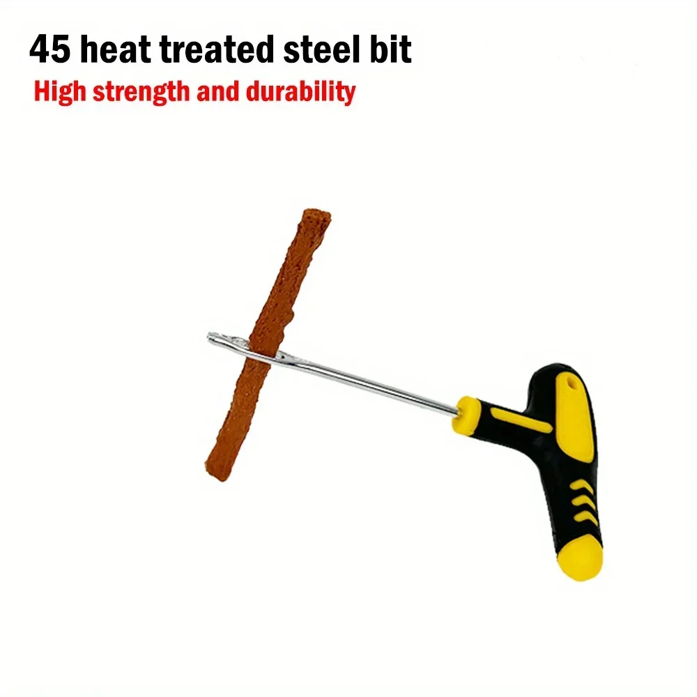 Motorcycle Tire Repair Kit Puncture Plug Tools Tyre Puncture Emergency for Car Tire Strips Stirring Glue Repair Tool Kit thumbnail 4