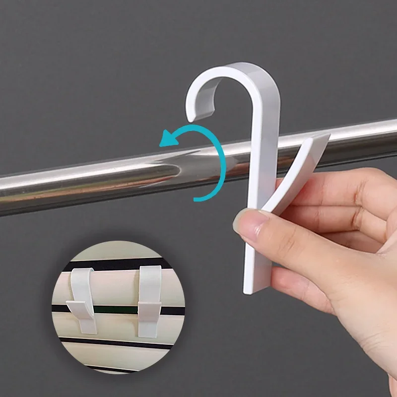 1-5Pcs Bathroom Towel Holder Storage Racks Clear Hanger Heated Towel Radiator Rail Clothes Hanger Scarf Hanger Hooks Holder thumbnail 3