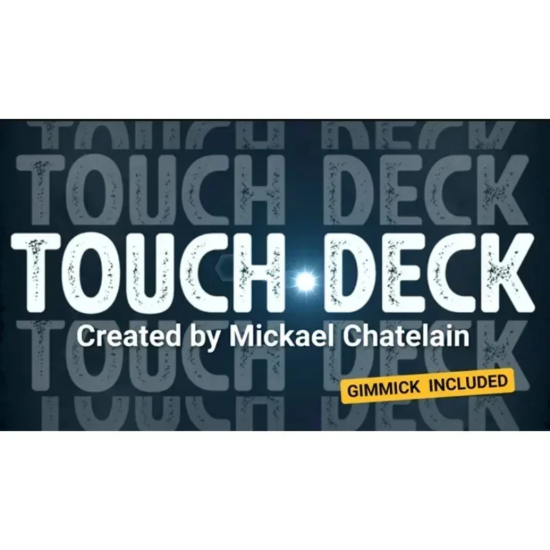 Touch Deck By Mickael Chatelain Card Magic Trick Close Up Magic Magia Magie Magicians Prop Accessory Illusion Gimmick Games thumbnail 2