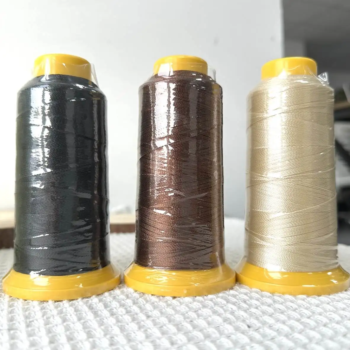 1PC Nylon Thread With Type C Crochet For Hairdressing Salon Supplies Making Wigs Polyester Thread Threads For Weaving thumbnail 2