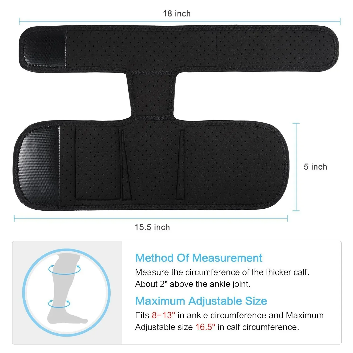 Outdoor concealed gun holster, universal leg and ankle pistol mount, hunting accessory magazine pouch, Glock pistol case thumbnail 5