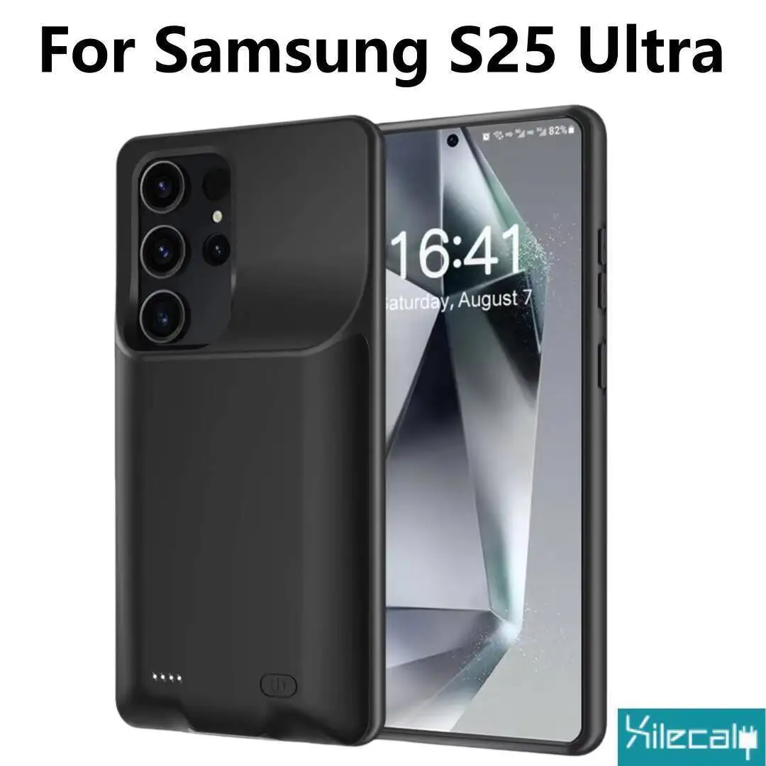 Xilecaly Battery Charger Case for Samsung S25 Ultra S25+ S25 Edge Portable External Power Bank Cover For A15 A16 A35 A35 A36 A54 thumbnail 5