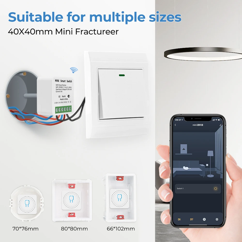 16A eWelink Zigbee 3.0 Mini Smart DIY Switch Control Smart Home Relay Automation Breaker Works With Alexa Google Home Yandex thumbnail 5