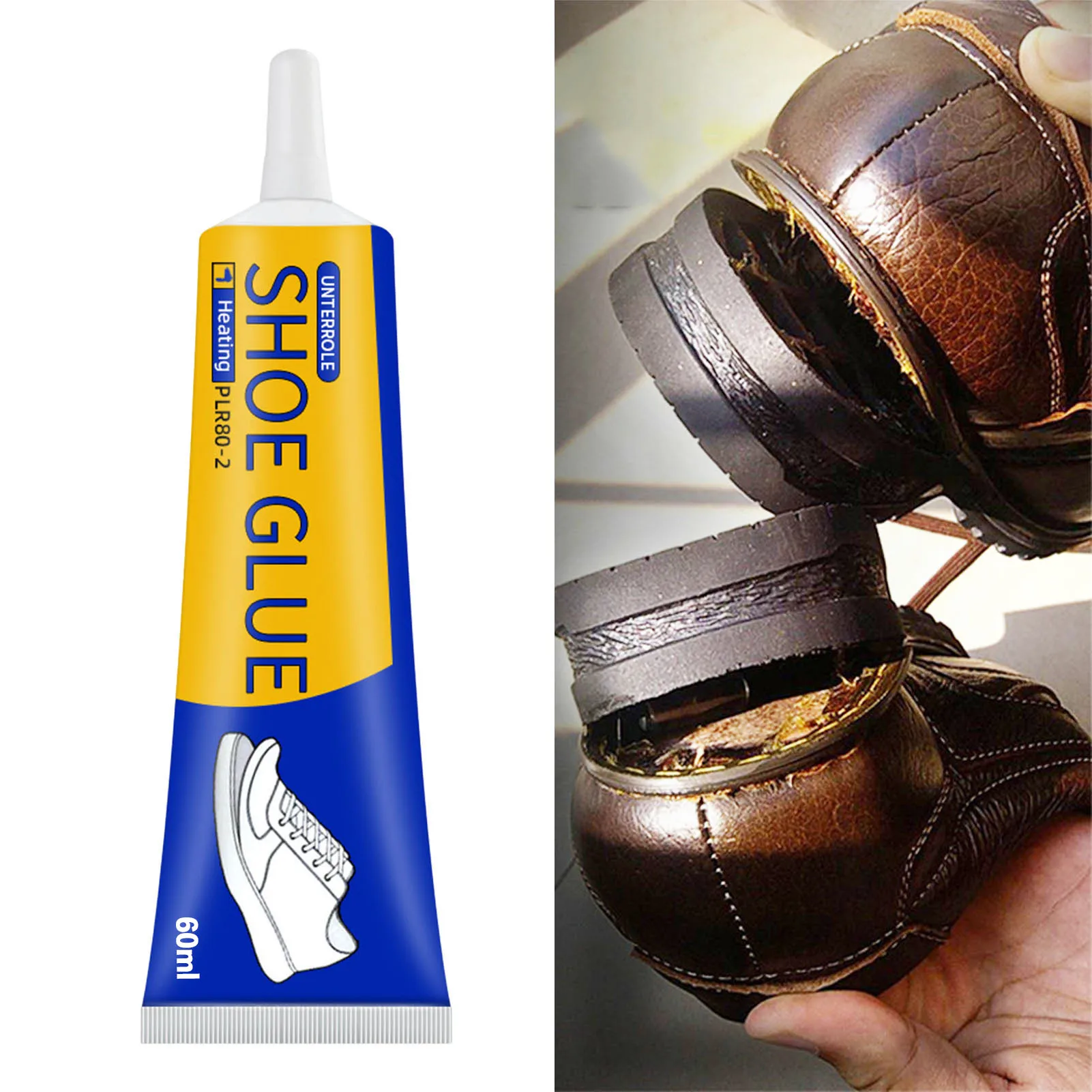 1/2/3pcs 60ml Strong Shoe Repair Glue Quick-drying Universal Sealant Waterproof Shoe Adhesive Shoemaker Professional Repair Tool thumbnail 4