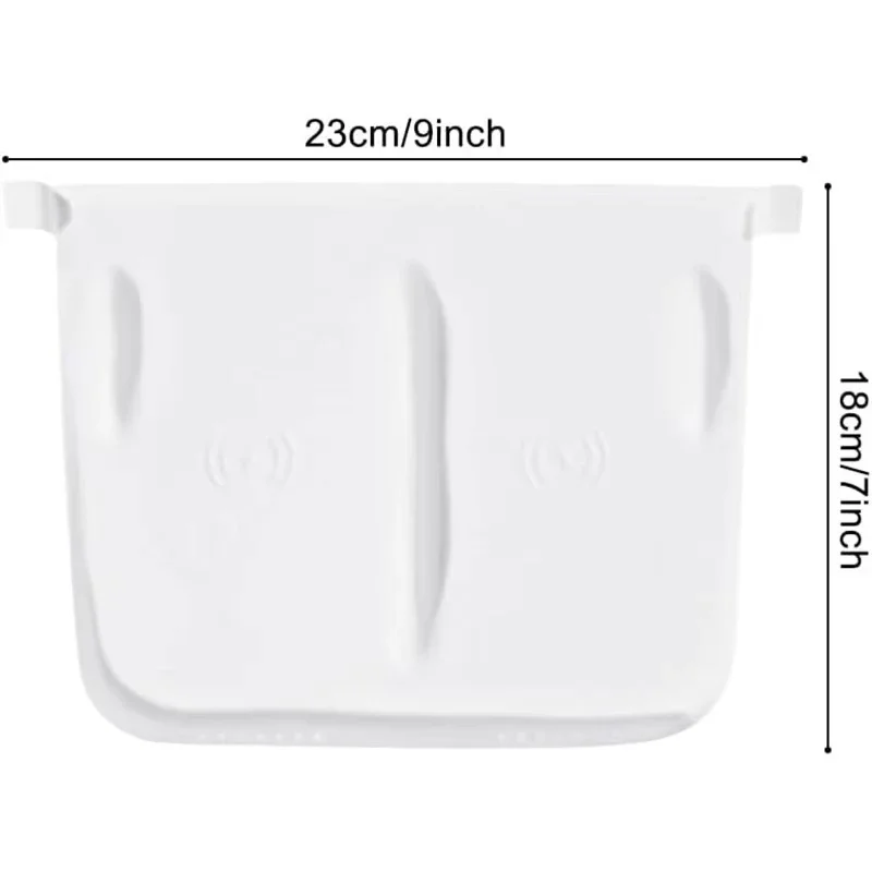 Car Wireless Charging Pad For New Tesla Model 3/Y 2024 2023 2022 Center Console Charger Mat Phone Mount Silicone Non-slip Pads thumbnail 6