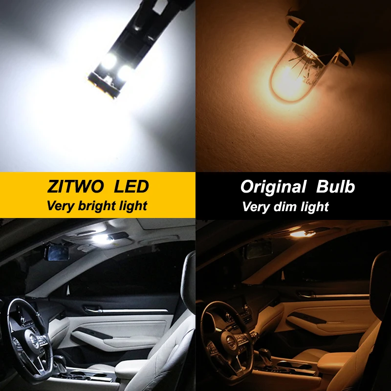 LED Bulb Interior Dome Map Light Kit For Jeep Compass 2007 2008- 2018 2019 2020 2021 2022 2023 2024 2025 2026 Car Accessories thumbnail 2