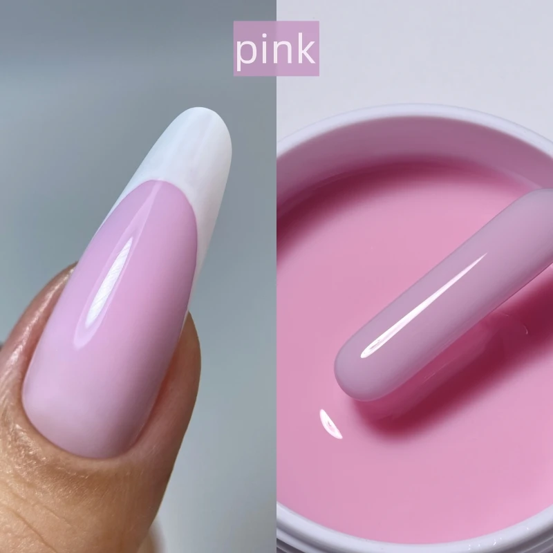 MSHARE Liquid Acrylic Gel Acrygel TPO Free Builder Nail Gel For Nails Extension Constuction Self Level Soak Off UV LED Gel Jar thumbnail 3