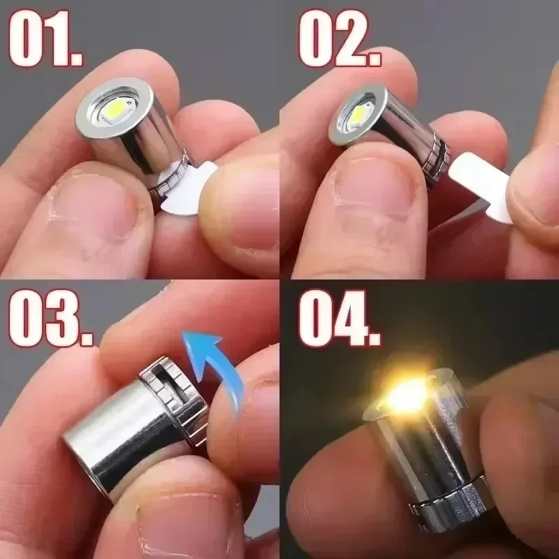 Tiny LED Light Bulbs Battery Operated Lantern Dollhouse Miniature Lamp Samll Spotlights for Displays Party Wedding Decoration thumbnail 6