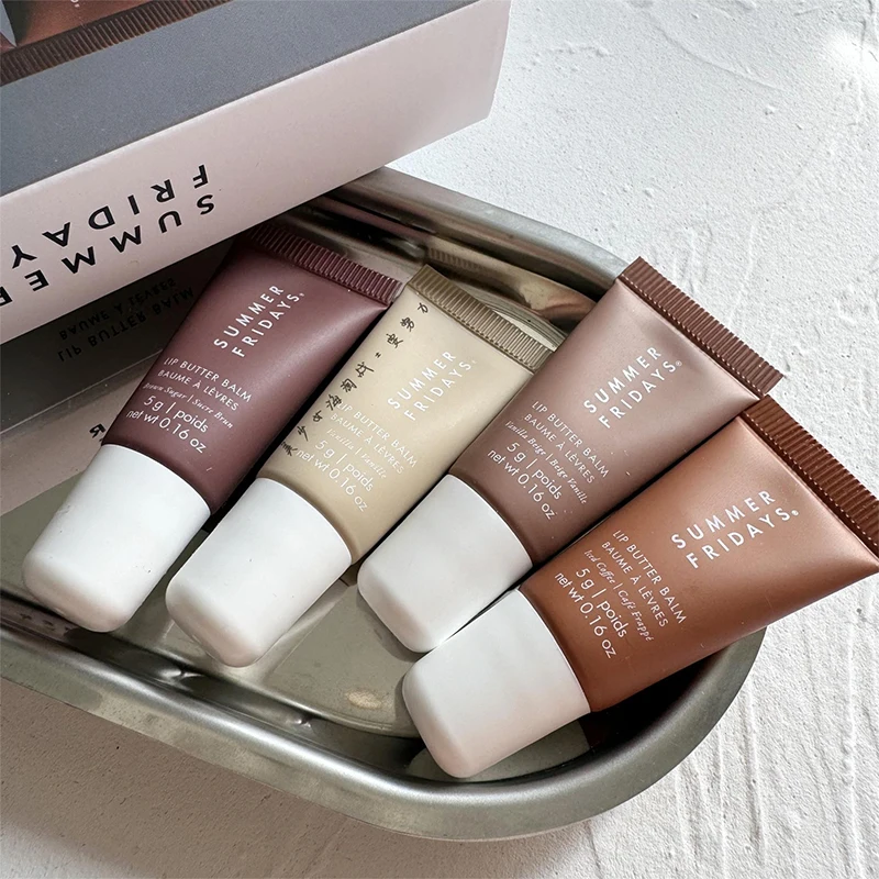 Summer Fridays Lip Balm Moisturizing Mirror Lip Gloss Lip Vanilla Pink Sugar Coffee Cake Smell Lipstick Transparent Oil Makeup thumbnail 5