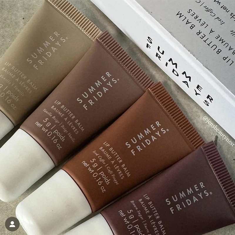 Summer Fridays Lip Balm Moisturizing Mirror Lip Gloss Lip Vanilla Pink Sugar Coffee Cake Smell Lipstick Transparent Oil Makeup thumbnail 6