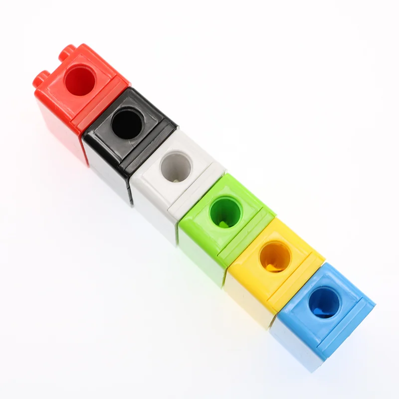 10pcs Building Blocks Pencil Sharpener Office And School Supplies Student Stationery thumbnail 5