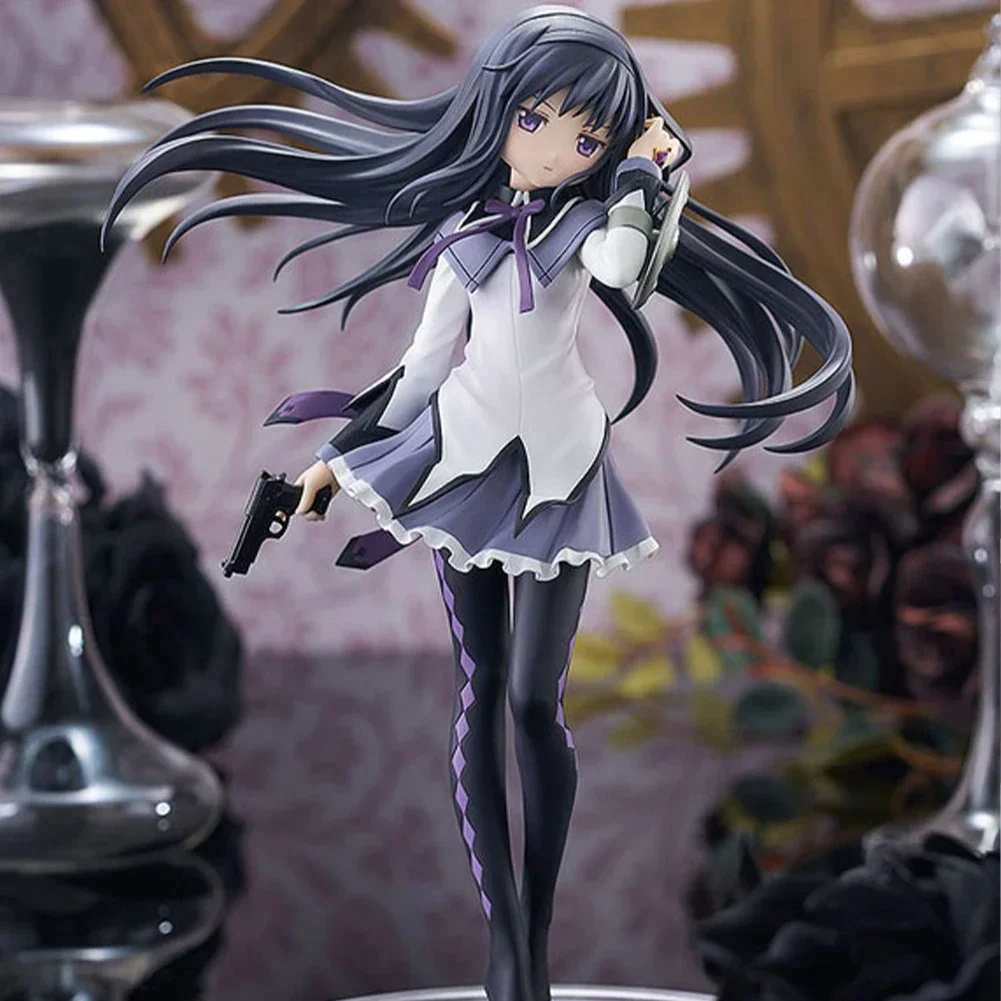 22cm PMMM Magical girl Anime Figure Kaname Madoka Action Figure Kawaii Akemi Homura Figurine cute Loli Collection Model Toy Gift thumbnail 2