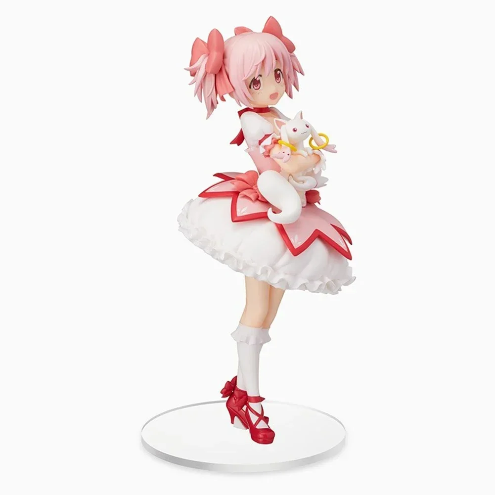 22cm PMMM Magical girl Anime Figure Kaname Madoka Action Figure Kawaii Akemi Homura Figurine cute Loli Collection Model Toy Gift thumbnail 5