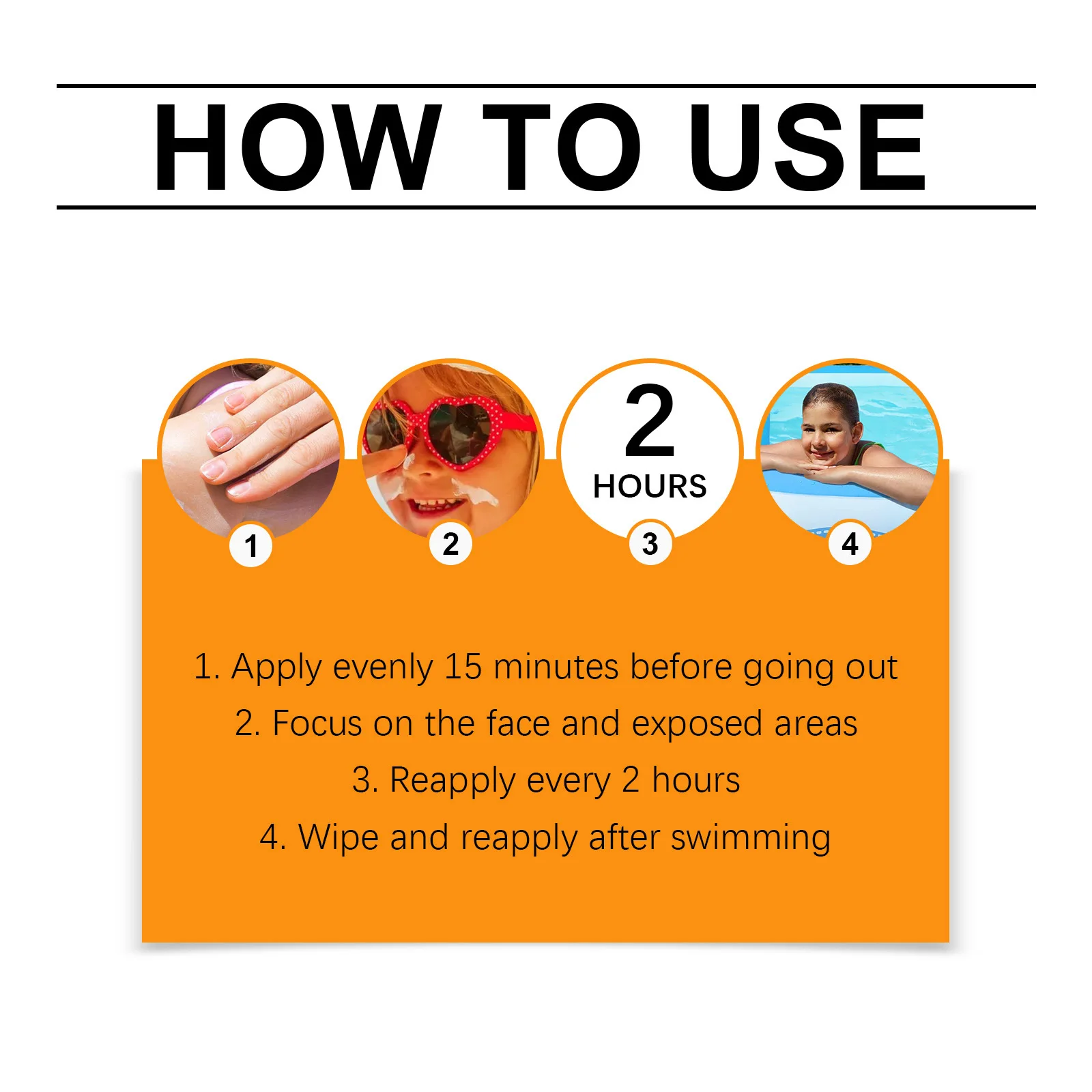 SPF 50+ Children Mild Sunscreen Cream Not Irritating Prevent UVA/UVB Sunburn Refresh Moisturize Nourish Children Sunscreen Cream thumbnail 6