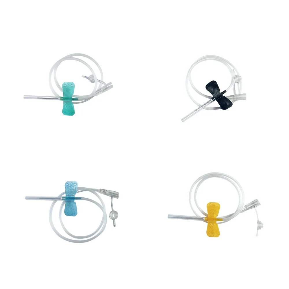 50 pieces/Disposable Straight Mouth Butterfly Infusion Needle Double Wing Infusion Needle Pet Care Room Animal