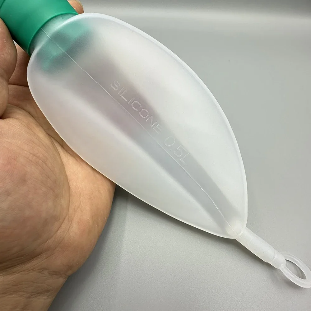 Animal Anesthesia Machine Air Storage Bag Silica Gel Simulated Lung Air Storage Breathing Bag Anesthesia Respiratory Circuit thumbnail 2