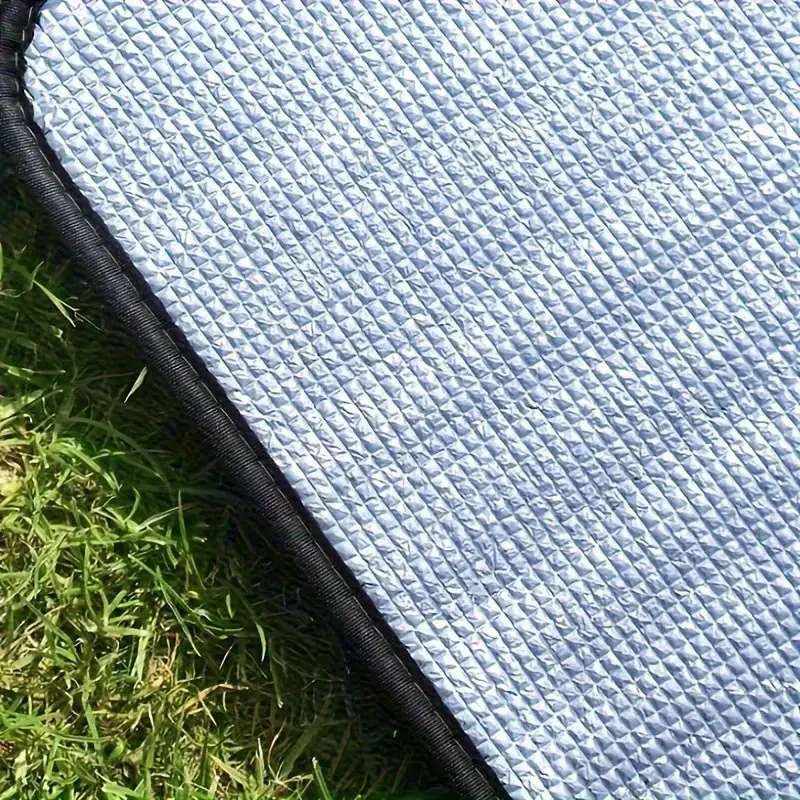 Camping Mat Foam Foil Blanket Aluminum Insulation Foam Foil Mat Sleeping Pad Thermal Outdoor Tent Footprint Reflecting Heat thumbnail 5