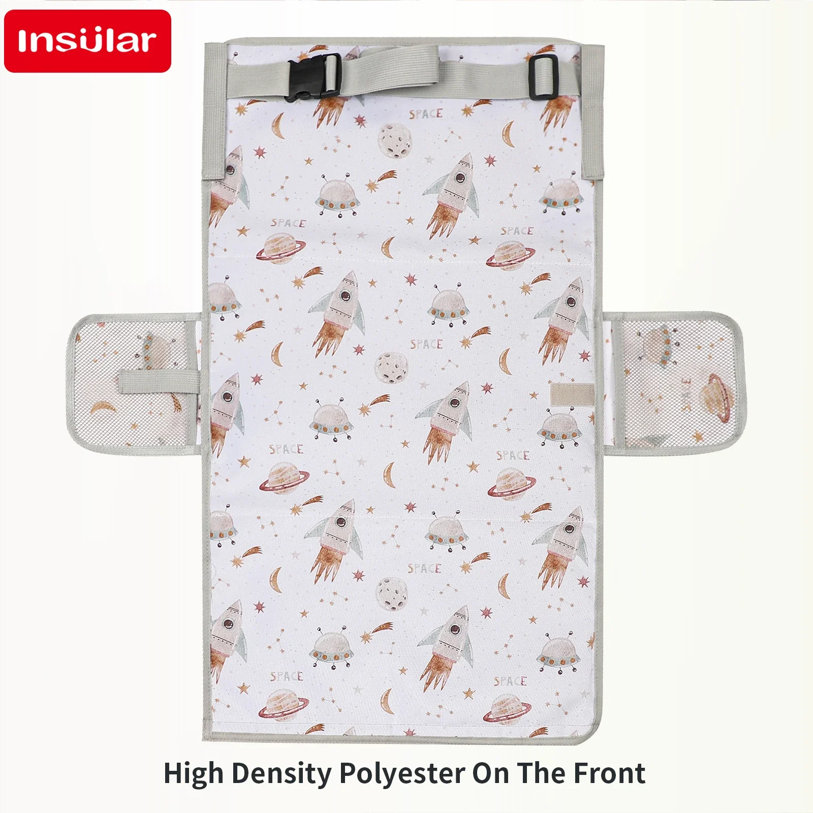 Cartoon Children Plane Seat Extension Adjust Pad Easy To Clean Kids Plane Travel Hammock Bed Waterproof Airplane Seat Extender thumbnail 3