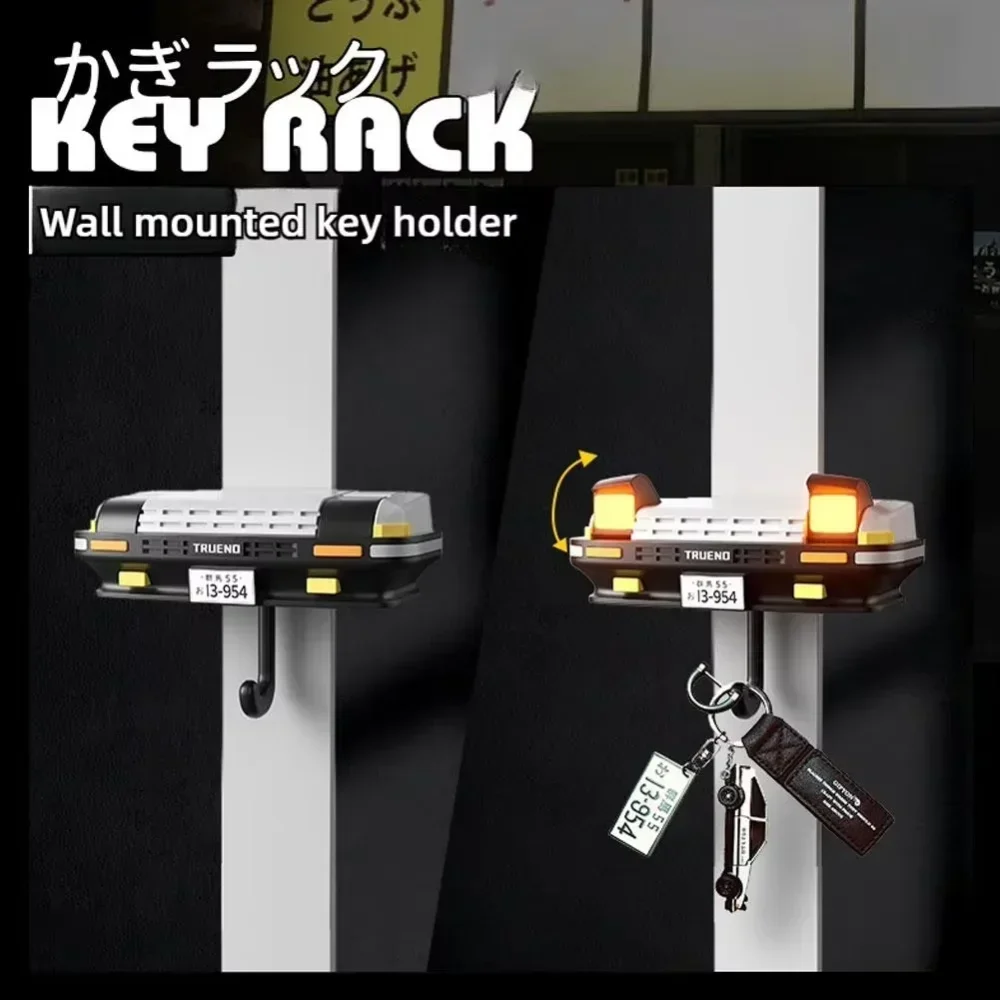 Car Headlight Key Holder Decor Creative Senior Key Hanger Wall-mounted Home Key Hooks Room Wall Decoration Enthusiasts Gift thumbnail 4